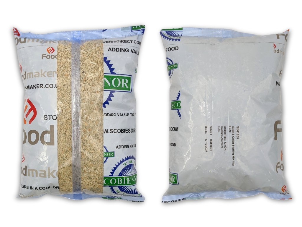 Sage & Onion Stuffing Mix 1KG Pack