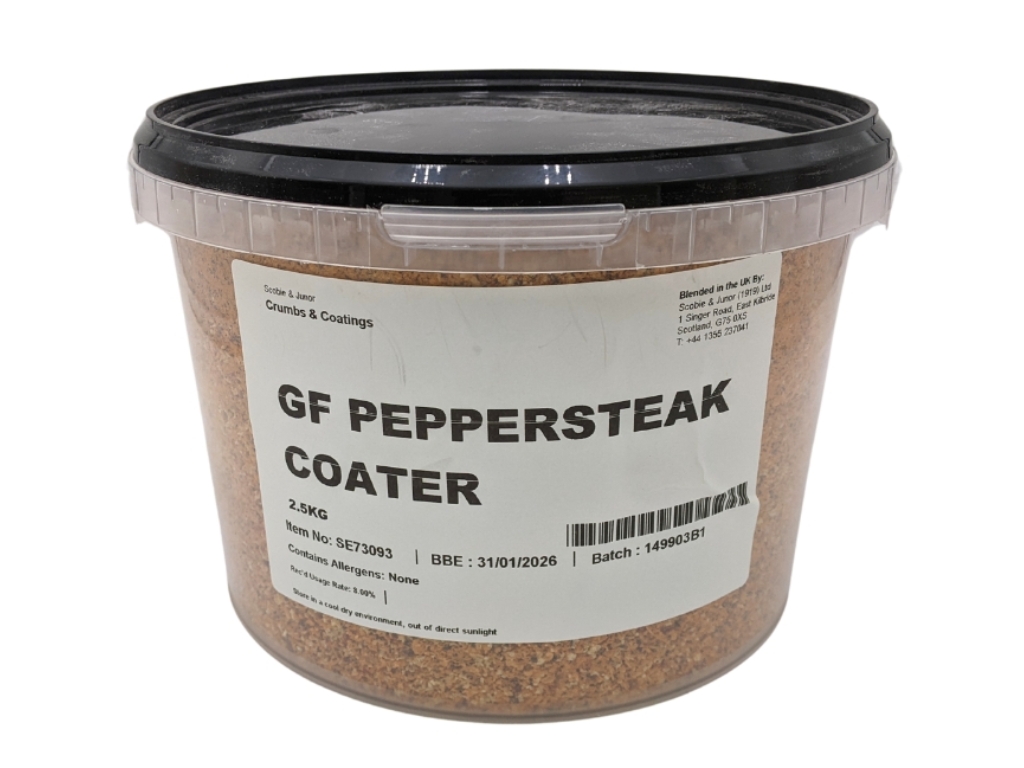 Gf Peppersteak Coater 2.5KG Pail