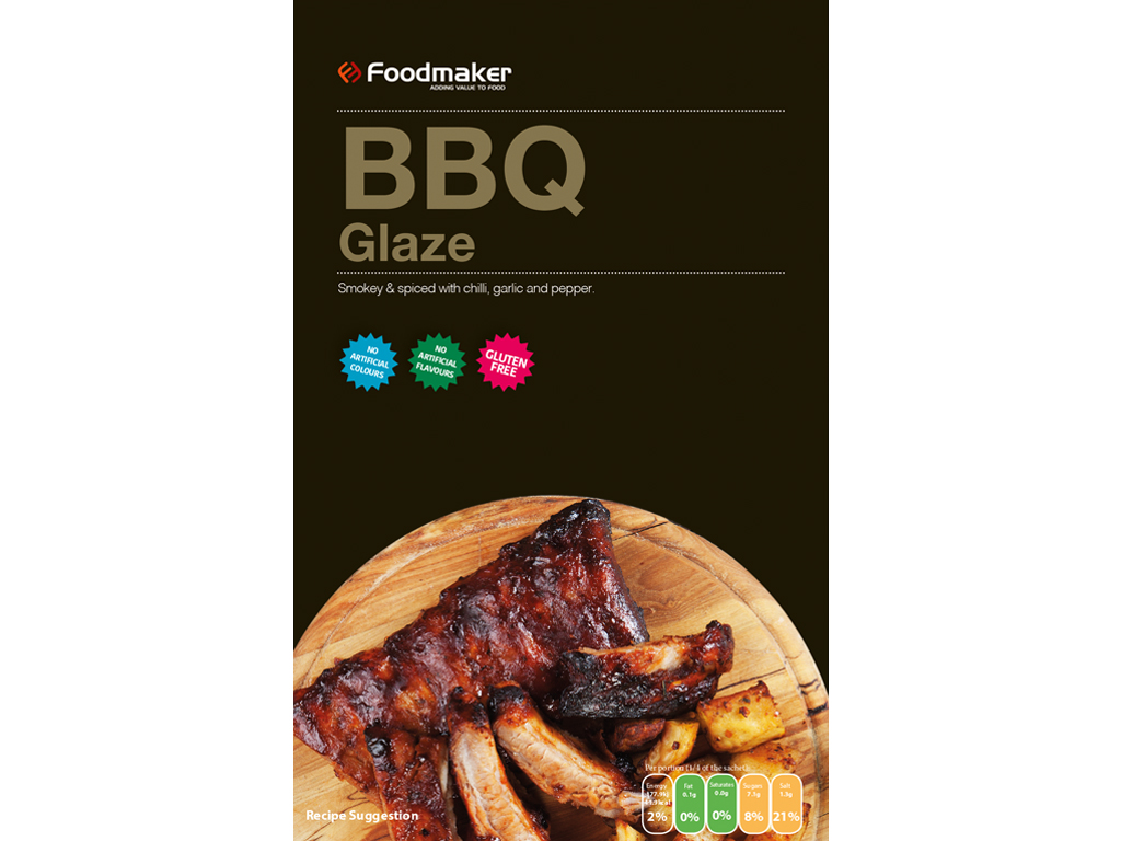 BBQ GLAZE 12 X 50G SACHET