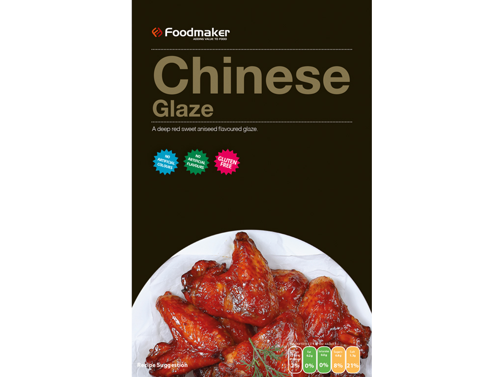 CHINESE GLAZE 12 X 50G SACHET