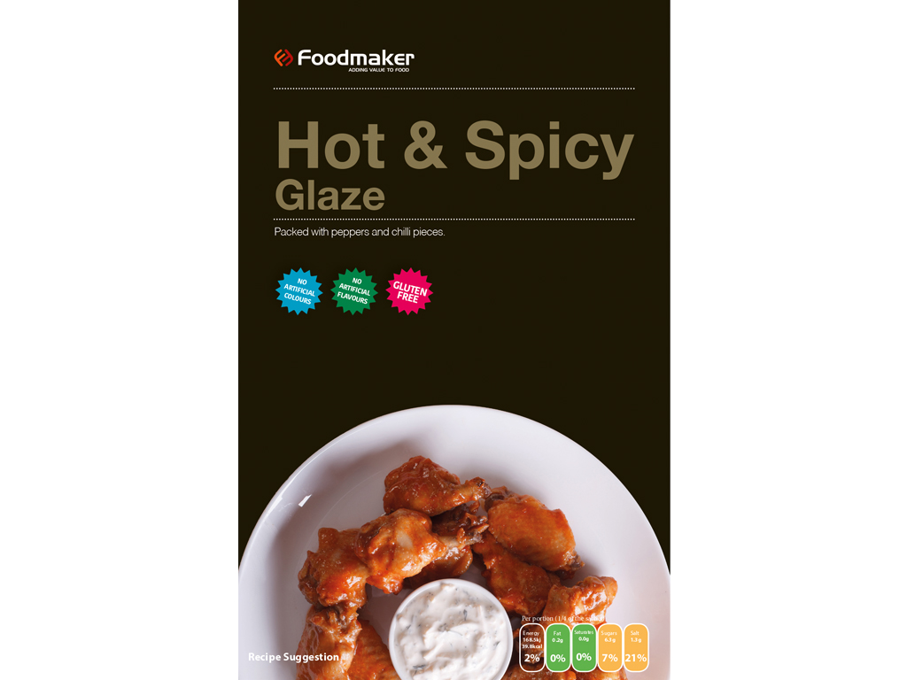 Hot & Spicy Glaze 12 X 50G