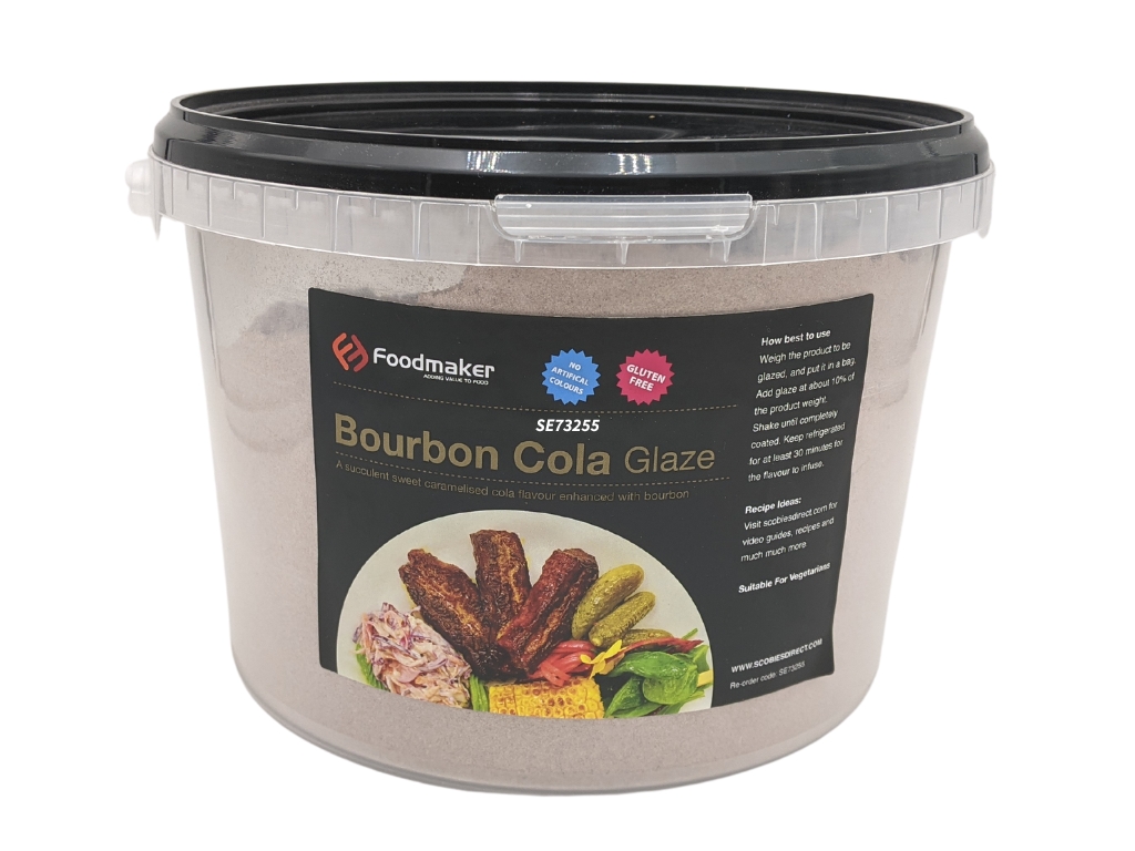 BOURBON COLA GLAZE 2.5 KG PAIL
