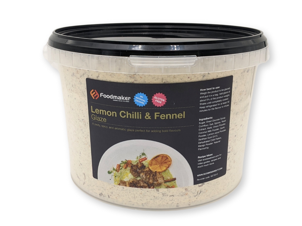 Lemon Chilli & Fennel Glaze 2.5 Kg Pail