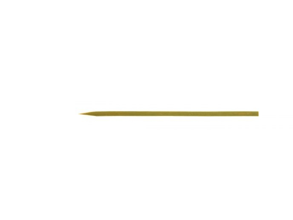 FLAT BAMBOO SKEWER 210MM X 6MM  100/PACK