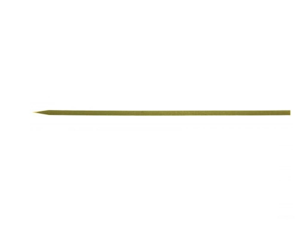 FLAT BAMBOO SKEWER 300MM X 6MM  100/PACK