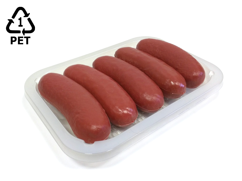 2D Natural Apet Meat Tray 300/PACK