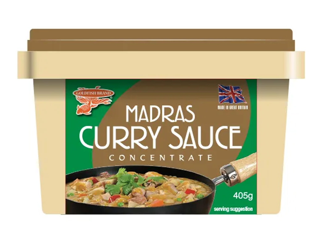 GOLDFISH MADRAS CURRY PASTE 12X405G