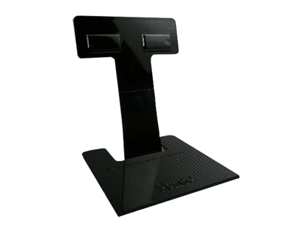 BLACK TICKET HOLDER STAND 50MM BAT