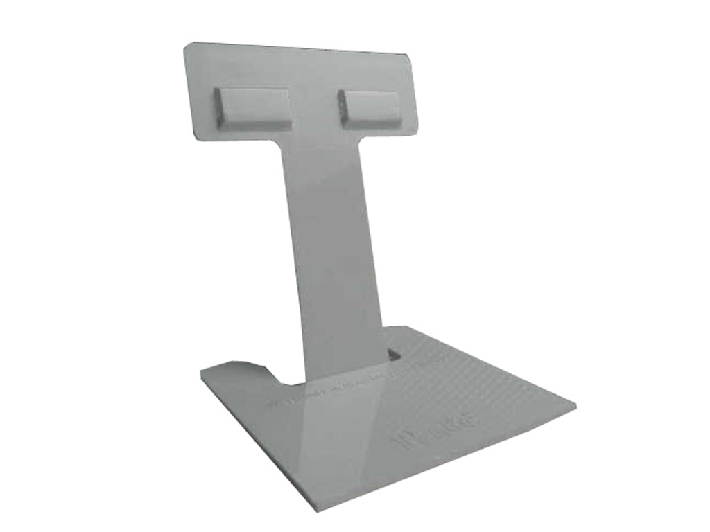 White Ticket Holder Stand 50MM Wat  10/PACK