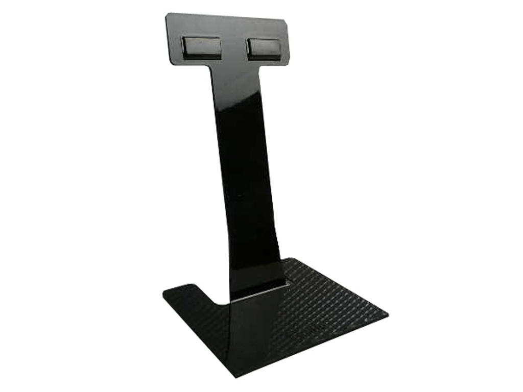 BLACK TICKET HOLDER STAND 140MM x10