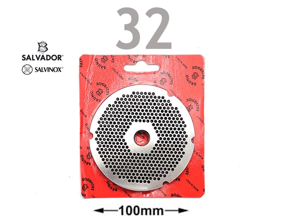 32 Mincer Plate 3MM Double Sided Salvador