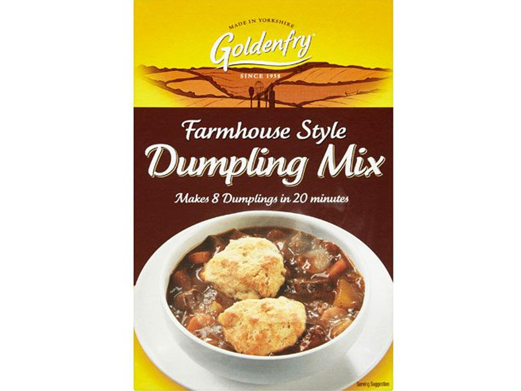 GOLDENFRY FARMHOUSE DUMPLING MIX 142G 12/CASE