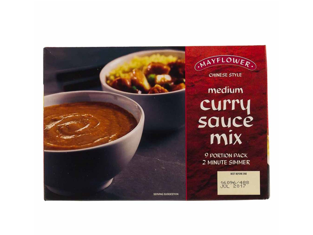 Mayflower Medium Curry Sauce Mix 12/BOX