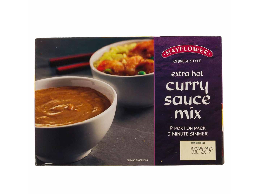 Mayflower Extra Hot Curry Sauce Mix 12/BOX