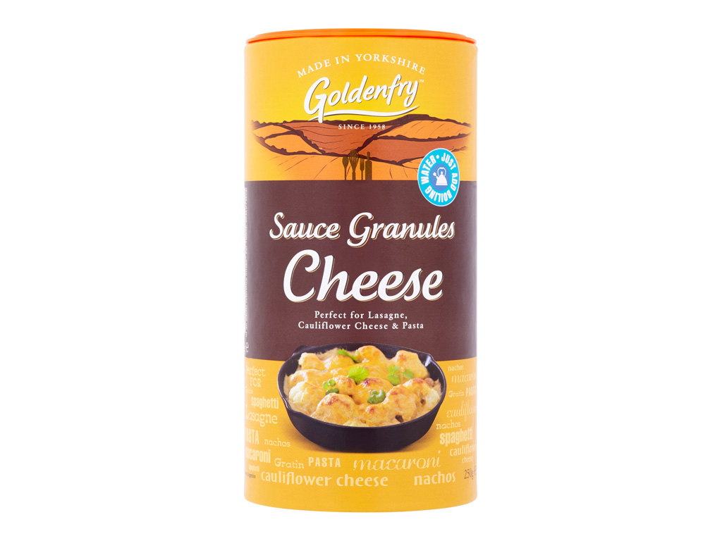 Goldenfry Cheese Sauce Granules 250G  6 Per Case