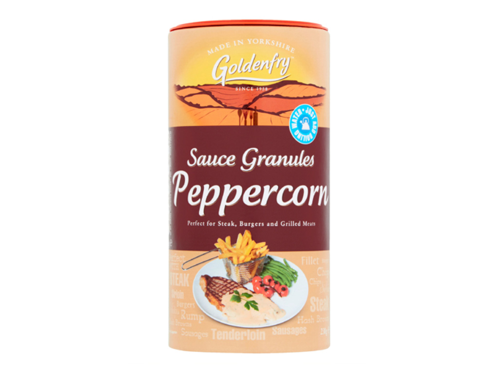 GOLDENFRY PEPPERCORN SAUCE GRANULES 230G  6/CS