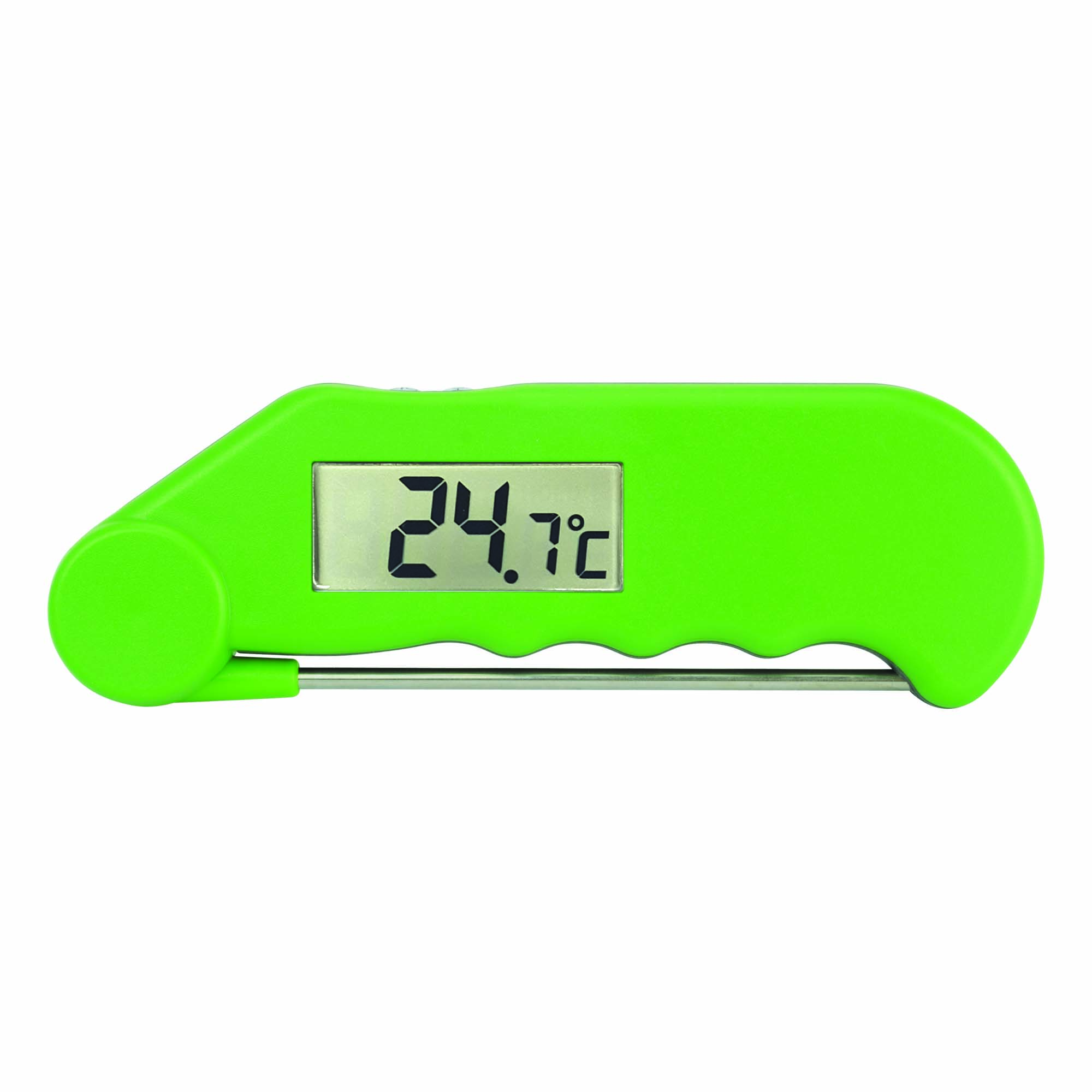 GOURMET FOLDING PROBE THERMOMETER GREEN