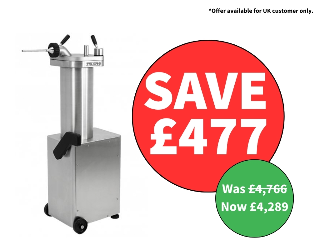 TALSA F35S 35 LITRE 65LB SAUSAGE FILLER 3PH