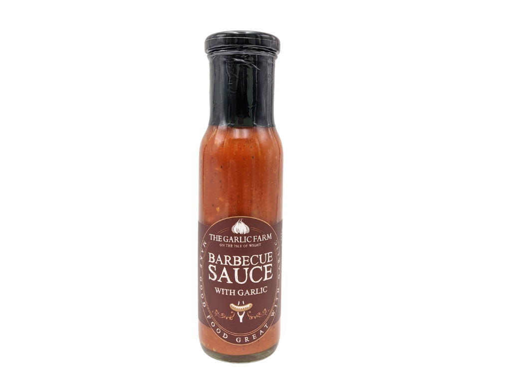 BBQ SAUCE WITH GARLIC 280G / 6 PER CASE.