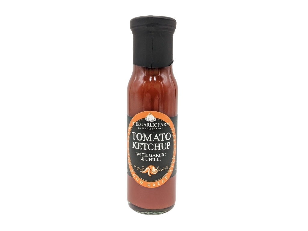TOMATO KETCHUP WITH GARLIC & CHILLI 270G X 6