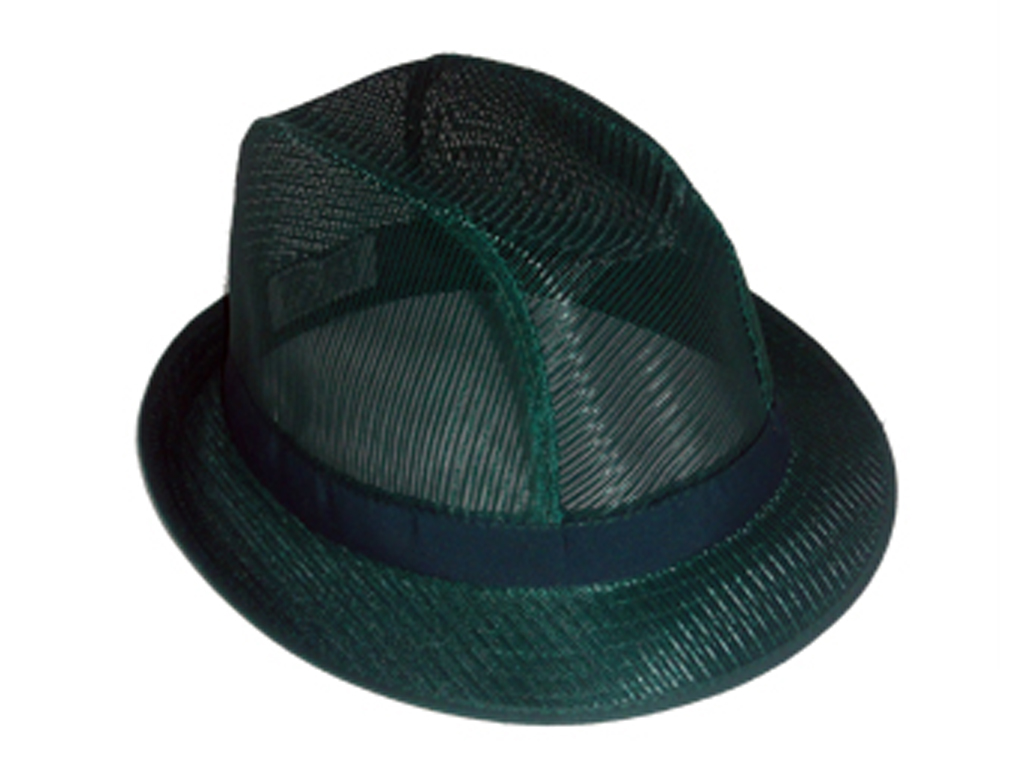TRILBY HAT LIGHTWEIGHT GREEN SMALL