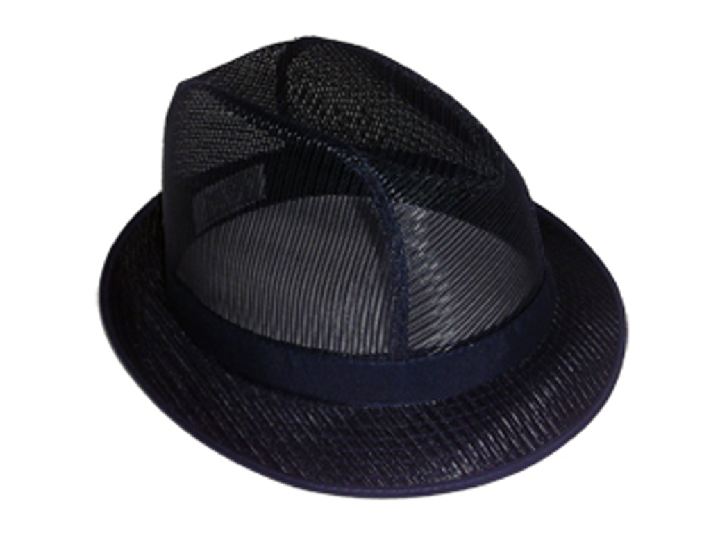 TRILBY HAT LIGHTWEIGHT NAVY LARGE