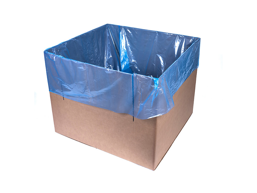 TRAY LINER BLUE TINT 545x1015x660  750/ROLL