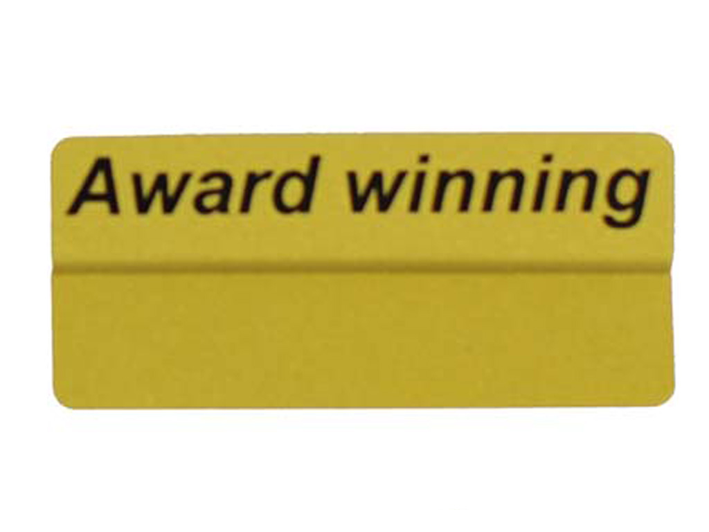 Ticket Topper 86X18MM Award Winning 10/PACK