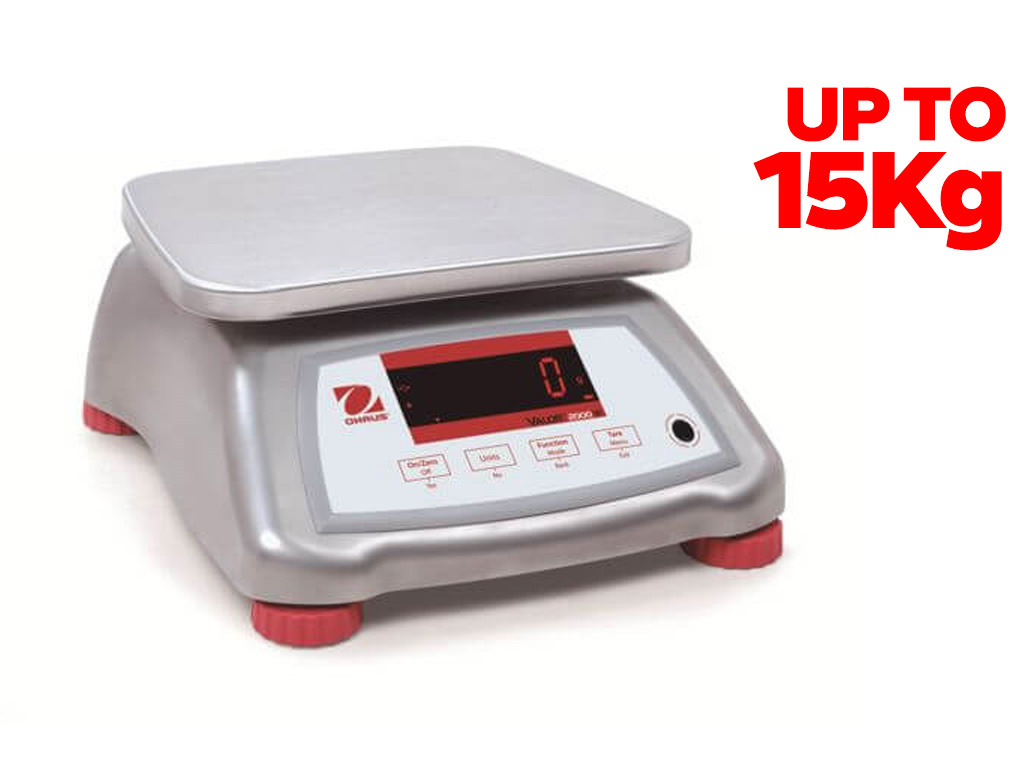 BENCH SCALE 15KG STAINLESS STEEL 190X242MM