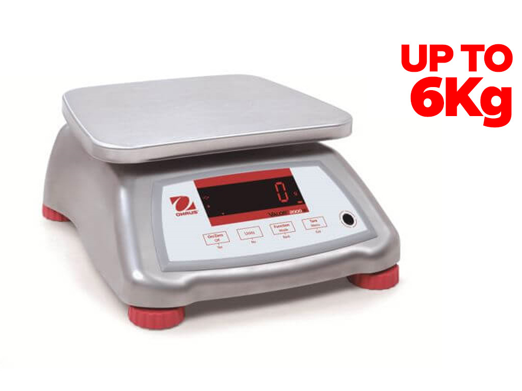 BENCH SCALE 6KG STAINLESS STEEL 190 X 242MM