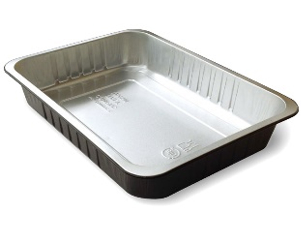 Alu Black/Silver Tray 266X196X45 1750CC 320/BOX