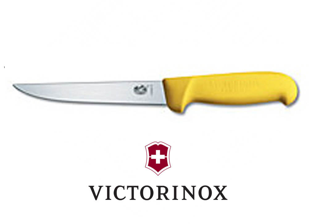 6" BONING KNIFE YELLOW STRAIGHT WIDE BLADE