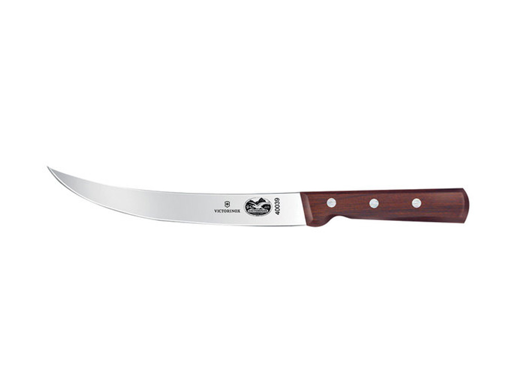 8" SLAUGHTER KNIFE CURVED NARROW