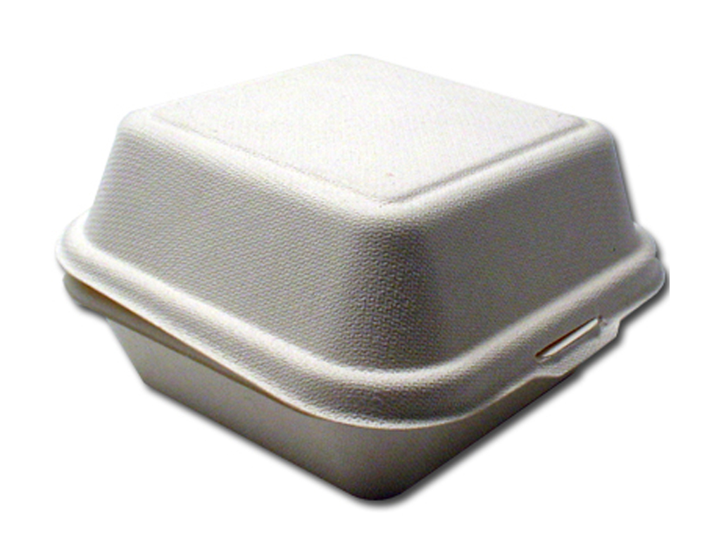 Bio Burger Box 6" X 6" 450ML 500/BOX