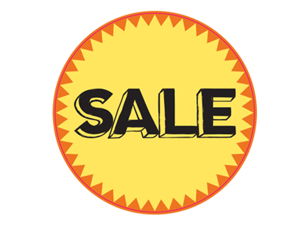 SALE LABELS 30MM 500/ROLL