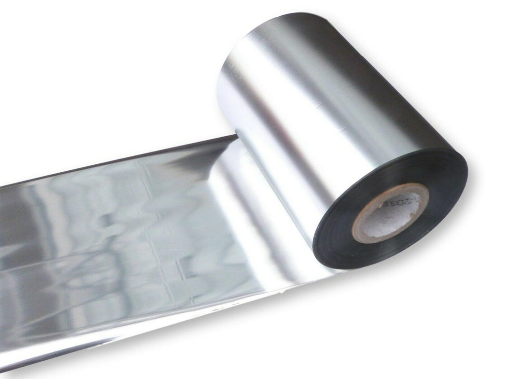 Metallic Silver Thermal Ink Ribbon 110MM X 300M