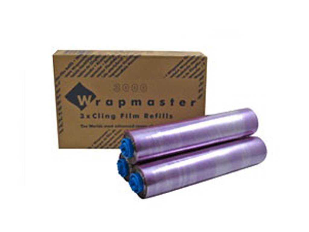 WRAPMASTER 3000 FOIL REFIL PACK 3 X 90M ROLL