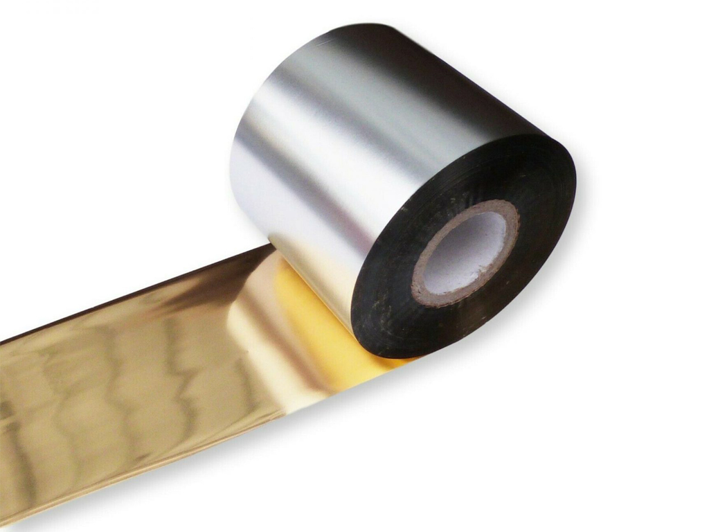 METTALIC GOLD THERMAL INK RIBBON 60MM X 300M