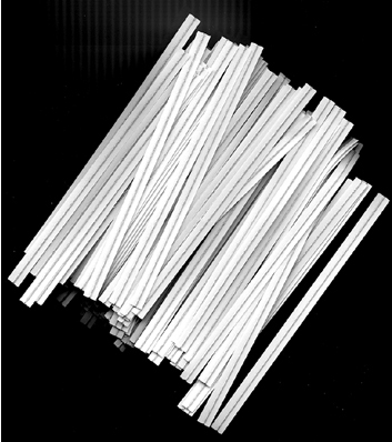 100MM White Twist Ties 1000/PACK