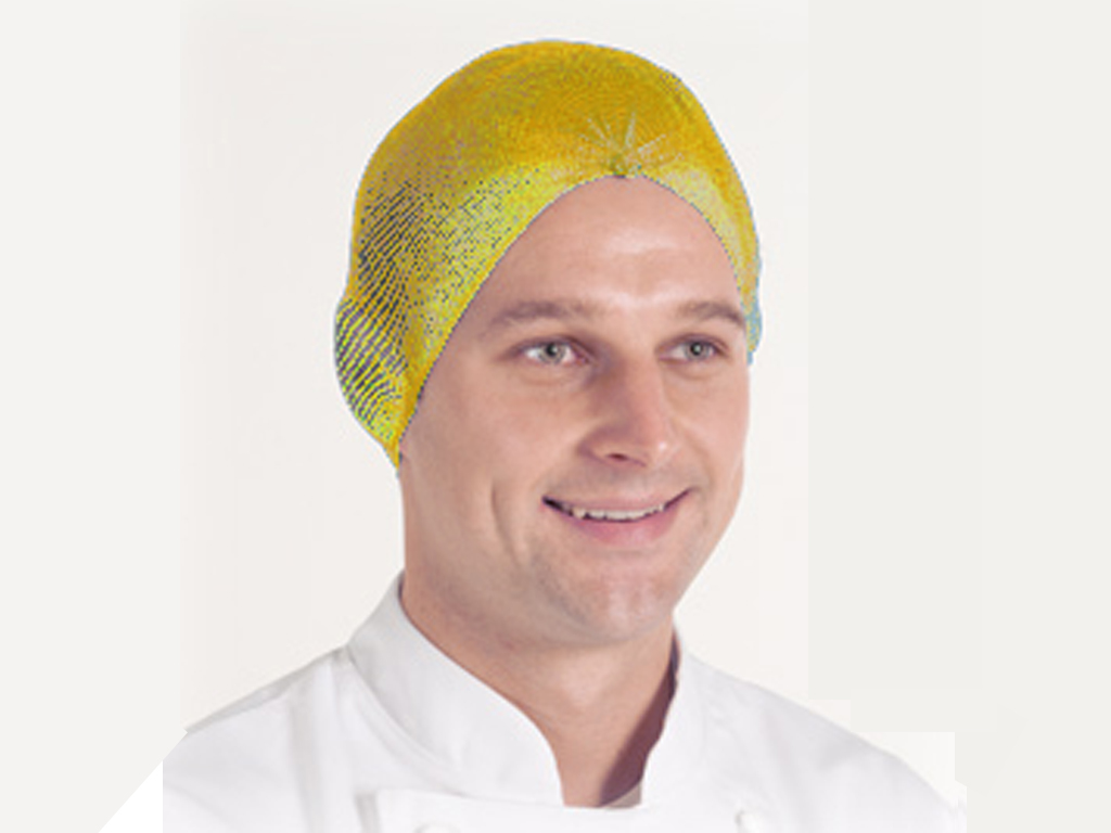 HAIRTITE METAL FREE YELLOW 3MM HAIRNET 100/PK