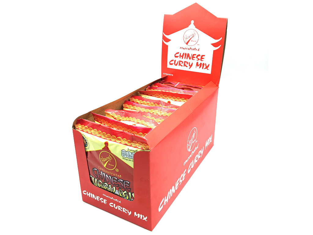 Yeungs Chinese Curry Mix 12 X 220G Sachets.