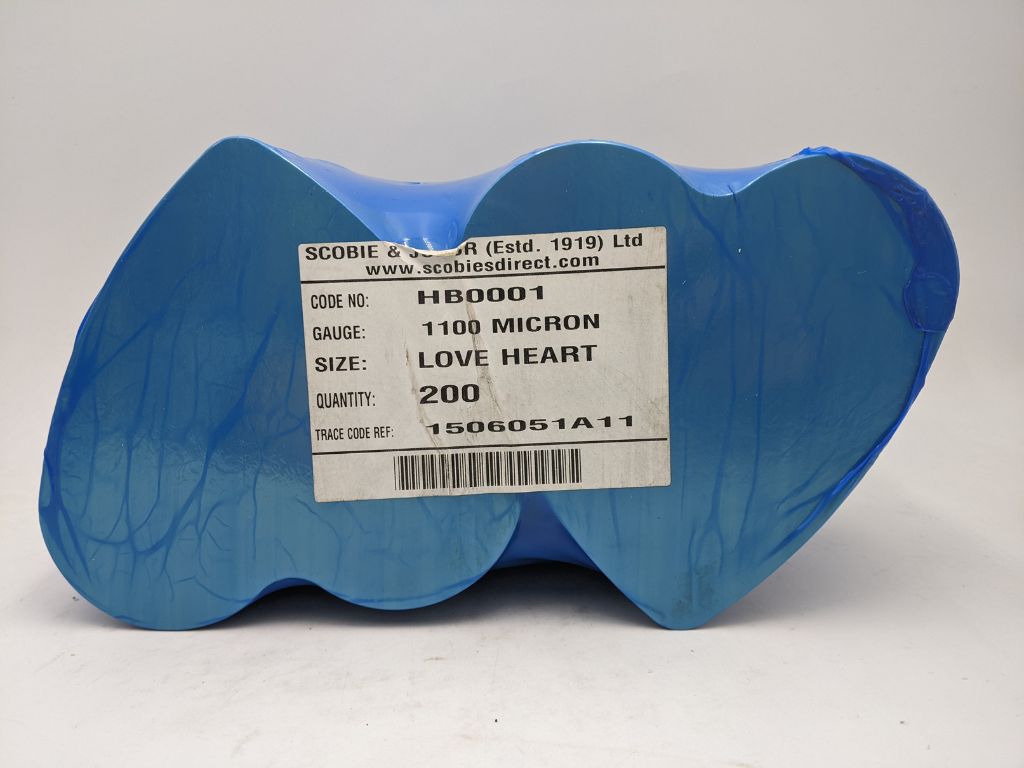 Love Heart Shaped Board 1100 Micron 1000/PACK