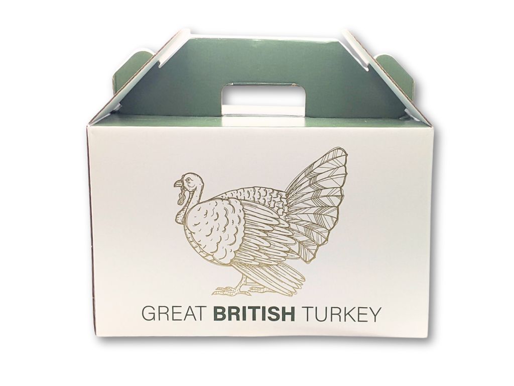 Turkey Box Printed Medium Great British Turkey