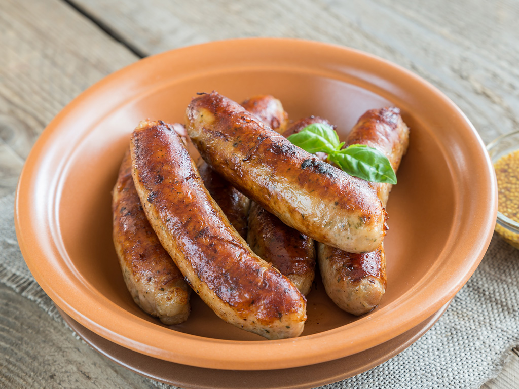 Organic Gluten Free Beef & Pepper Sausage