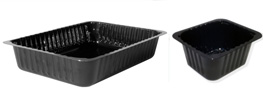 Trays - Ovenable Plastic