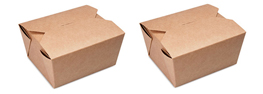 Take Away Cardboard Containers