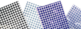 Gingham Pouches