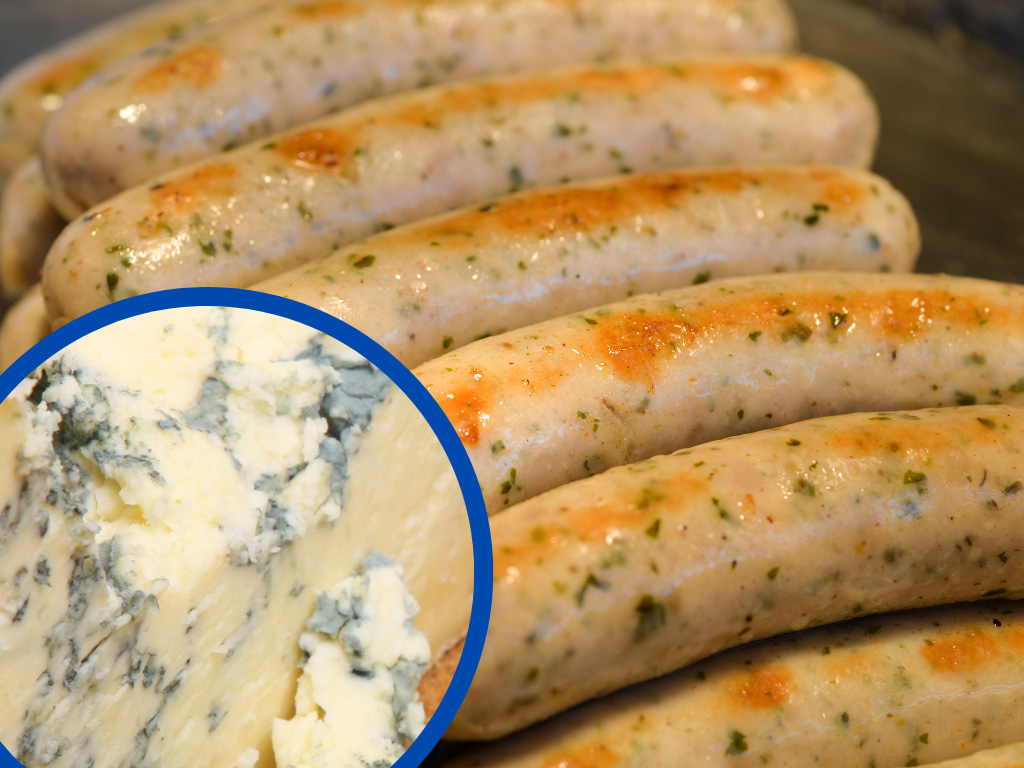 Pork, Leek and Stilton Style Sausage