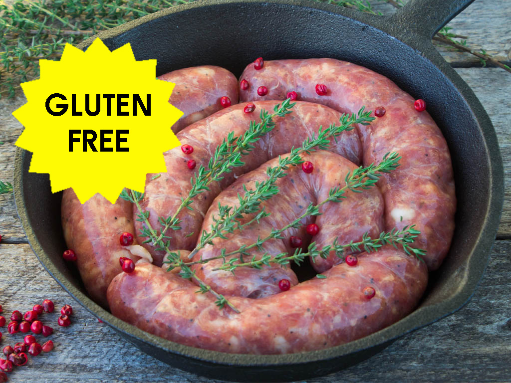 Gluten Free Lamb & Mint Sausage