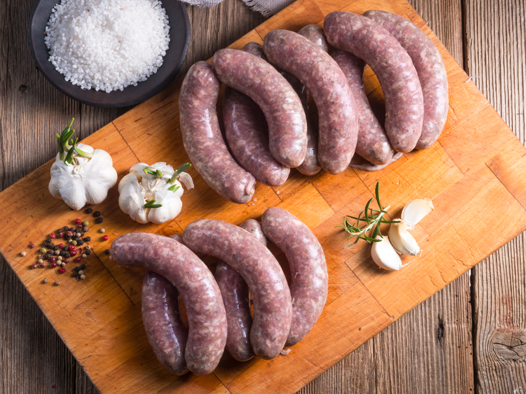 Pork & Garlic Sausage